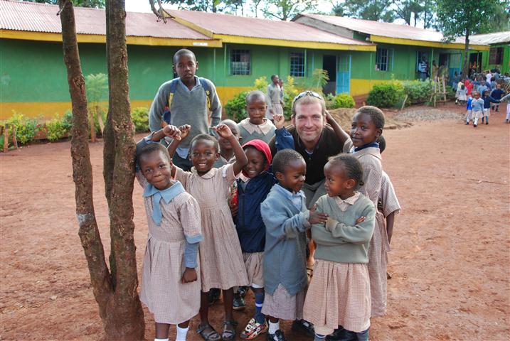 Simon and some of the children